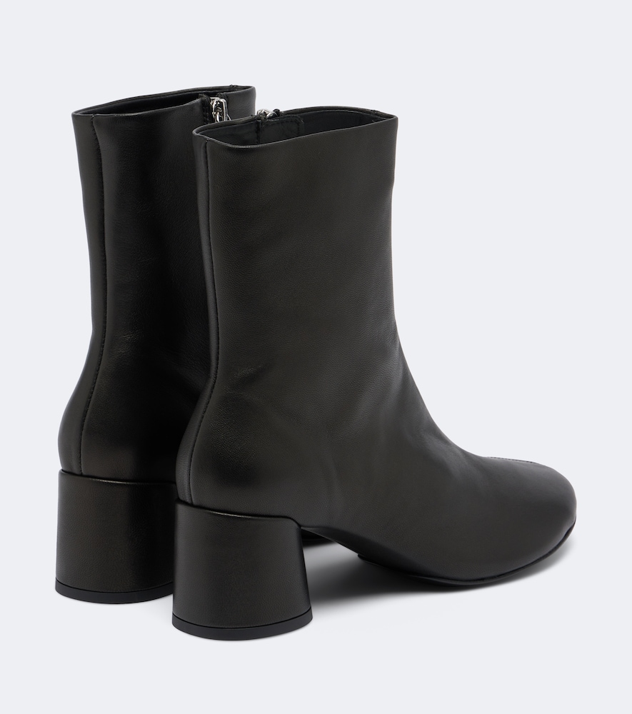 Flavia leather ankle boots