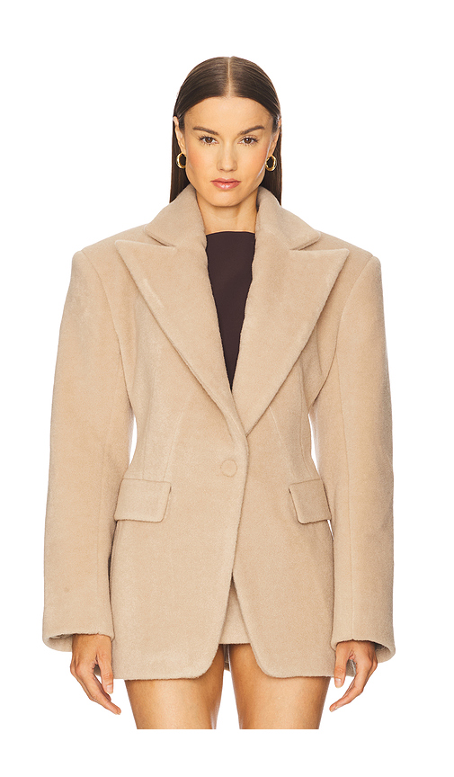 Ceren Ocak Jacket in Beige. - L also in S