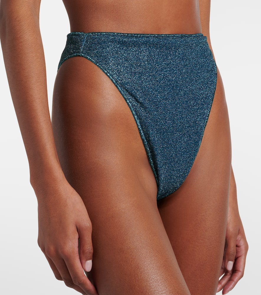 Oséree Lumière O Chain lamé bikini