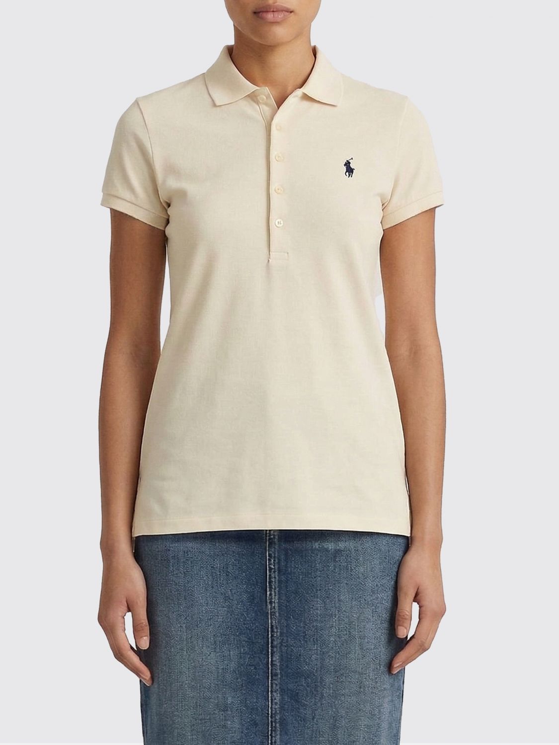 Polo Shirt Woman color Blue