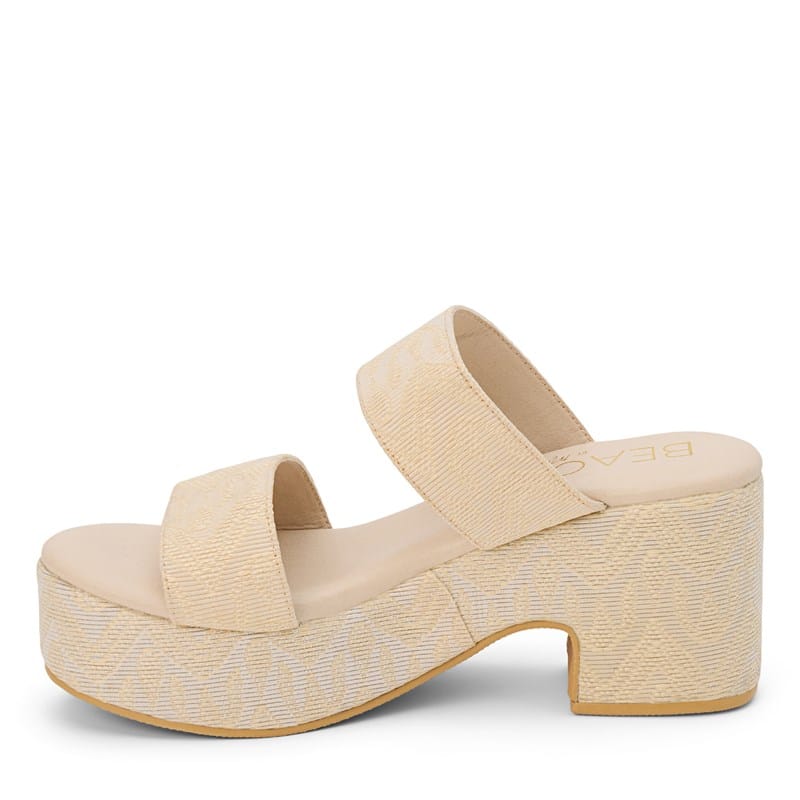 Women's Ocean Ave Chunky Platform Sandals (Beige Multi)