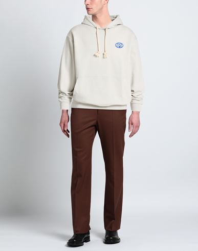 Man Sweatshirt Beige Size XS Cotton