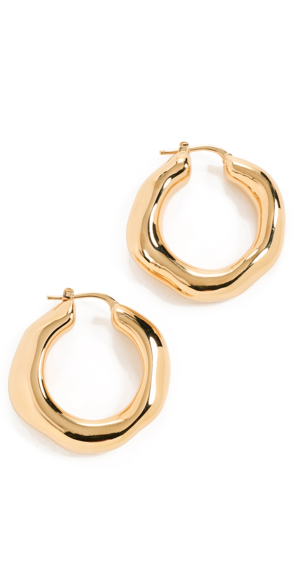 New Lightness Earrings Gold One Size