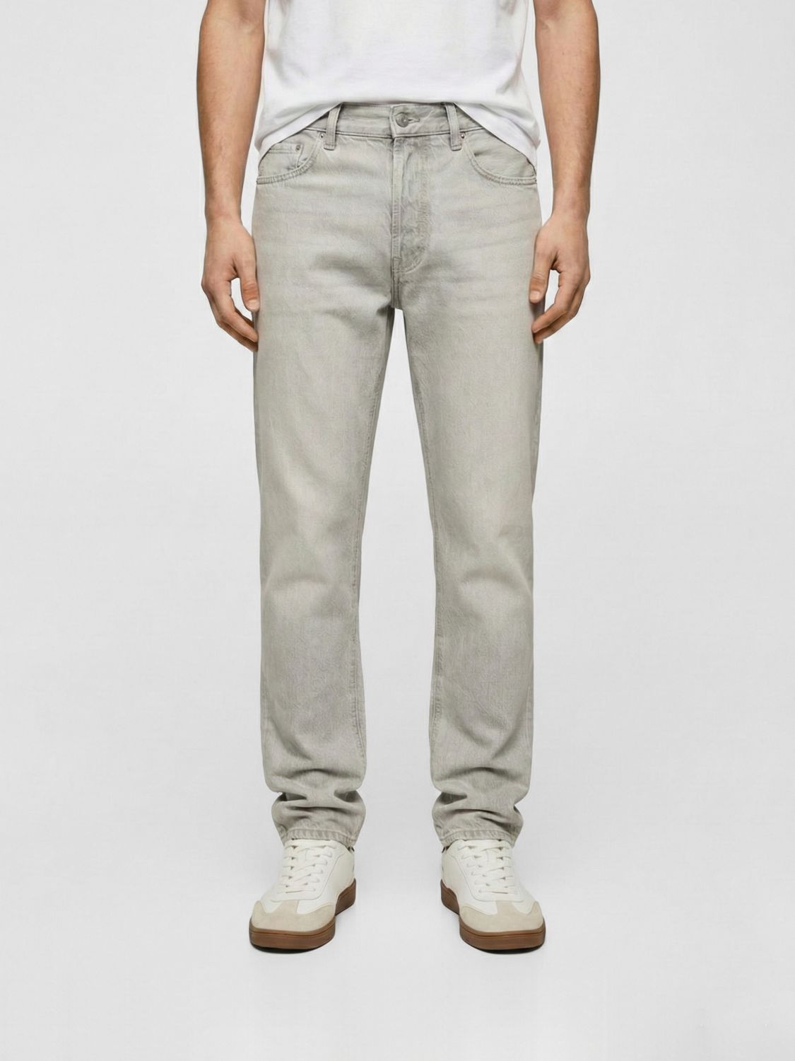 Jeans Men color Grey