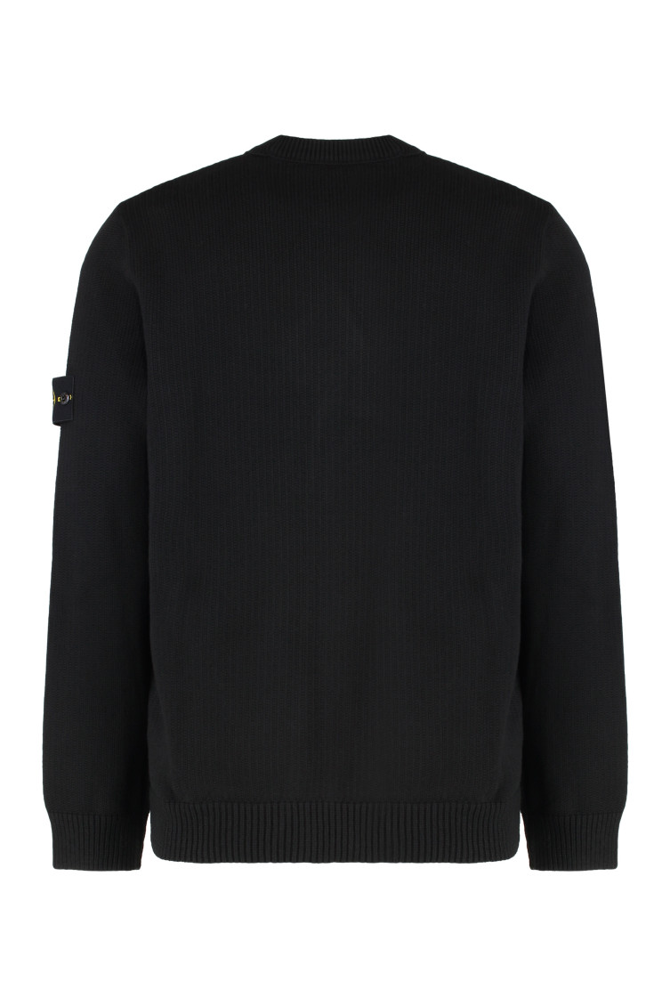 Crew Neck Sweater In Cotton