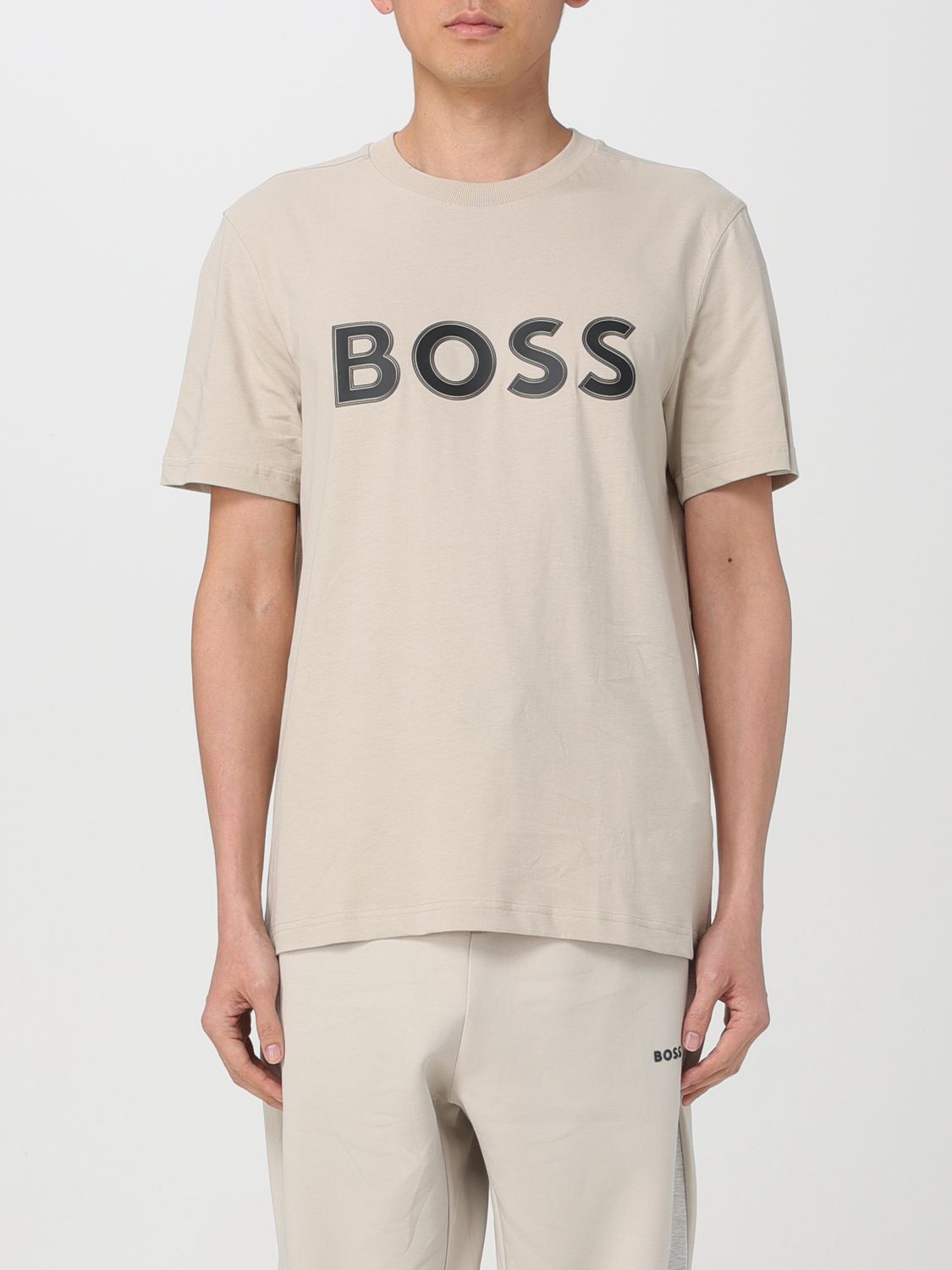 T-Shirt Men color Beige