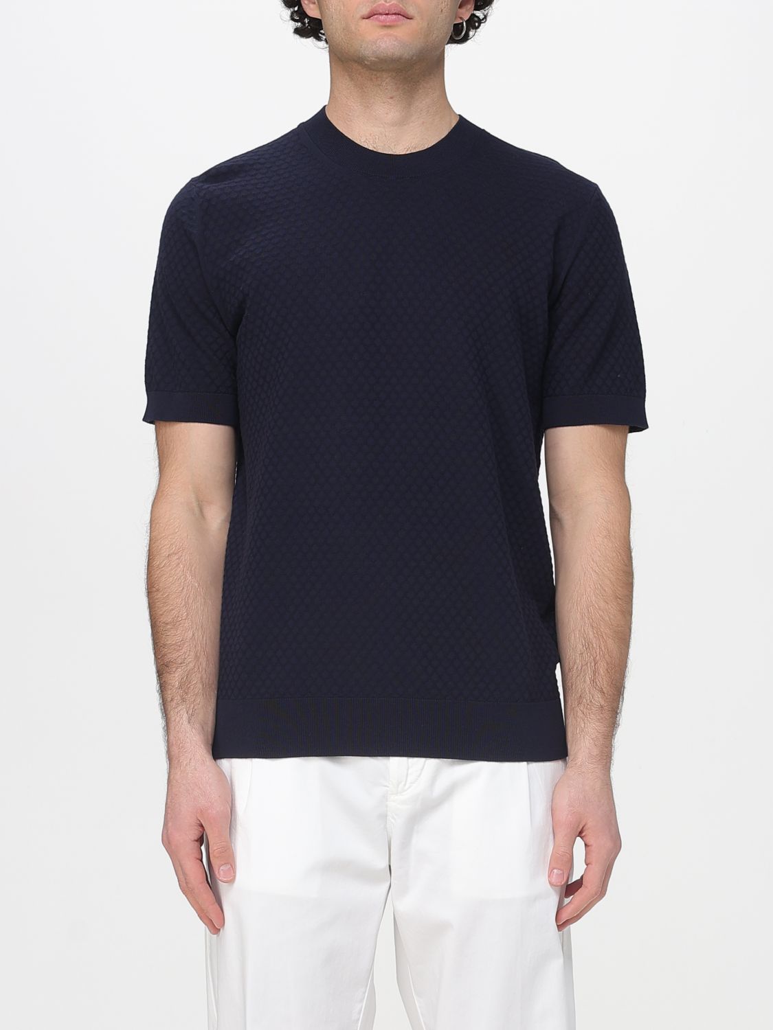 Sweater Men color Blue