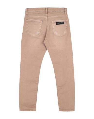 Patriòt Kid Girl Jeans Sand Size 10 Cotton, Elastane