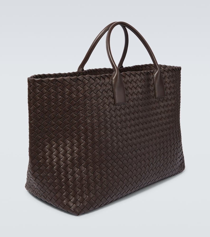 Cabat Large leather tote bag