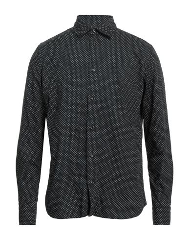 Man Shirt Black Size 15 ¾ Cotton