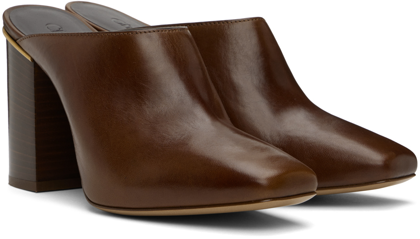 Chloé Brown Ambre Mules