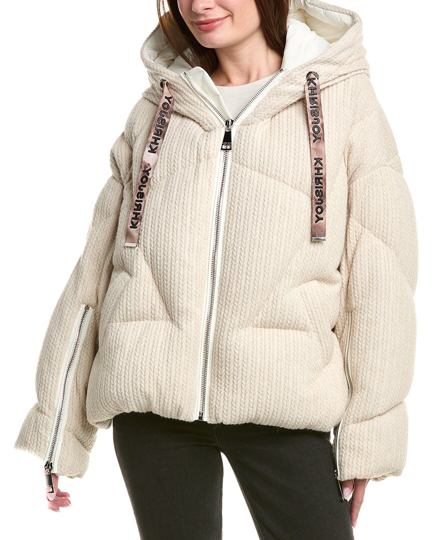 Khris Knitted Puffer Jacket