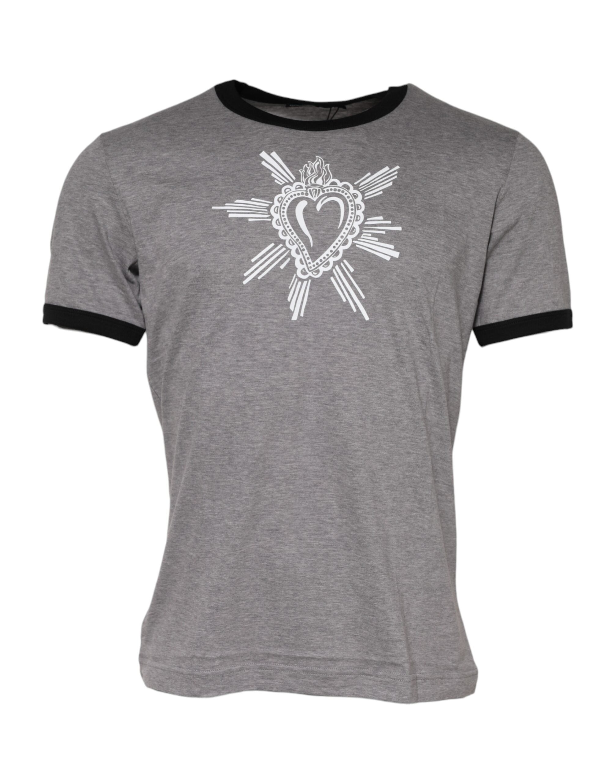 Sacred Heart Graphic T-Shirt — Gray