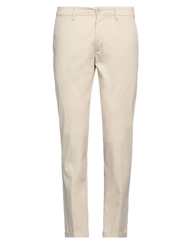 Re_hash Man Pants Cream Size 44 Cotton, Polyamide, Elastane