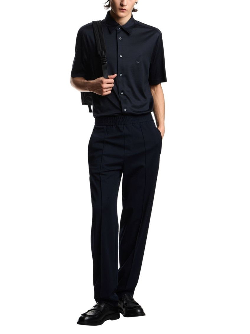 Navy Blue Logo Shirt