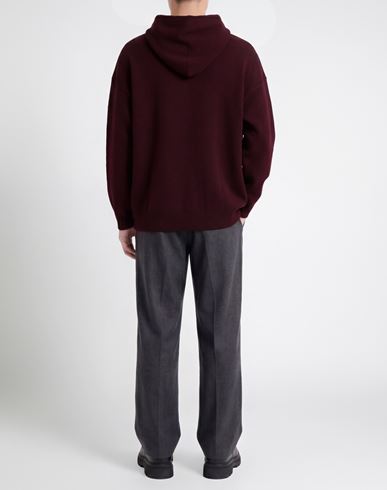 Man Sweater Garnet Size M Wool