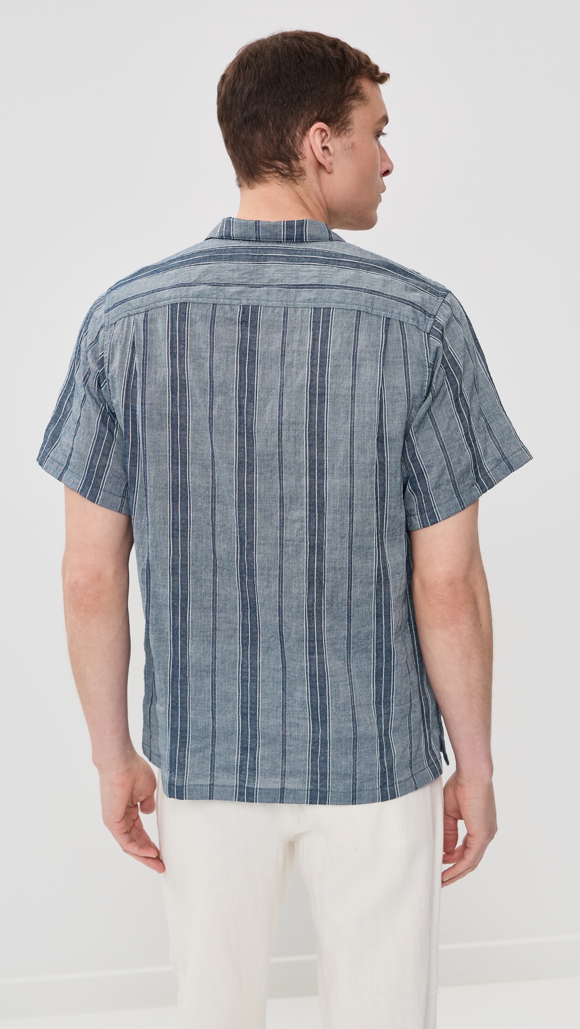 Rain Stripe Camp Shirt Rain Stripe