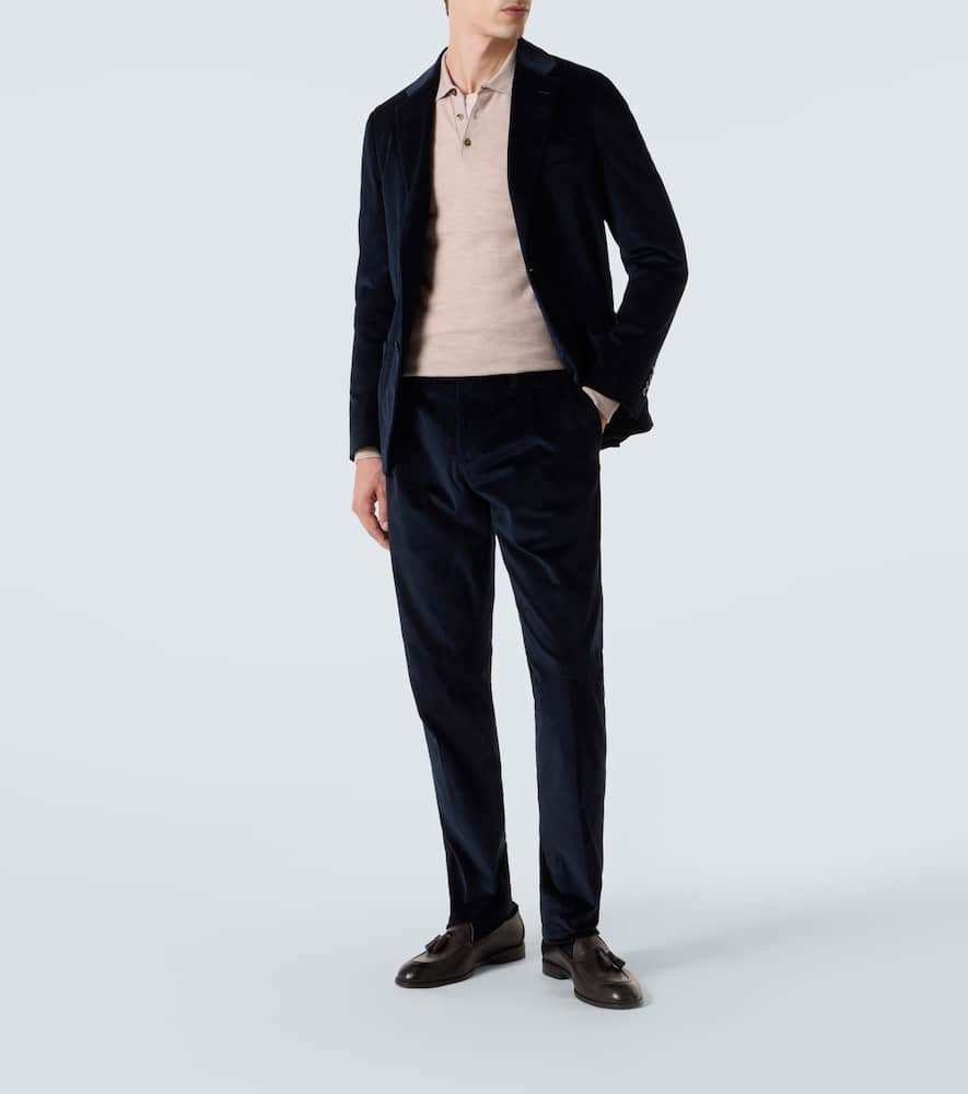 Cotton corduroy pants