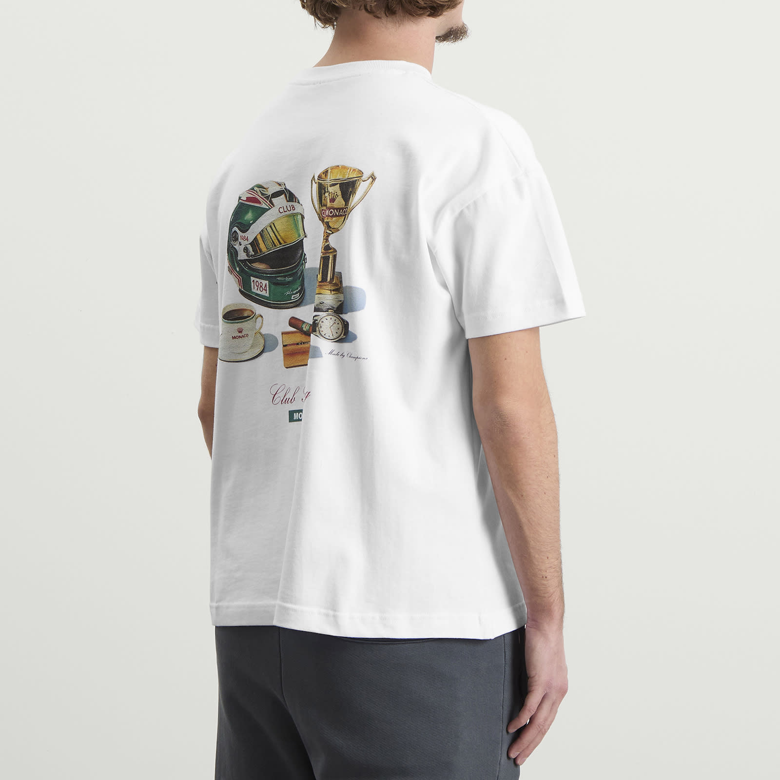 Men's Club Racing T-Shirt White