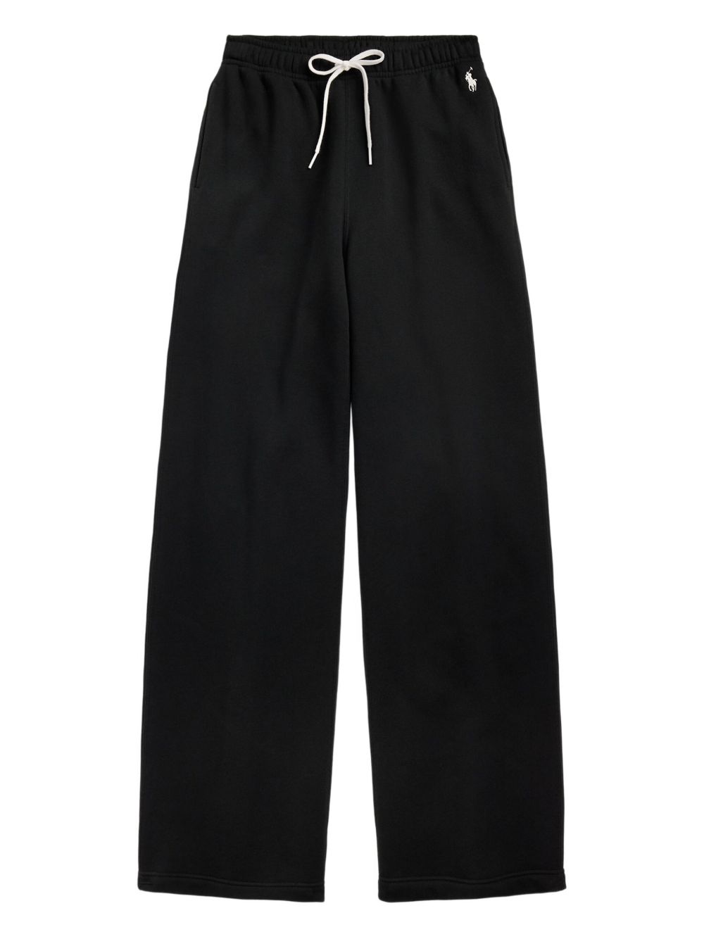 Drawstring track pants - Black