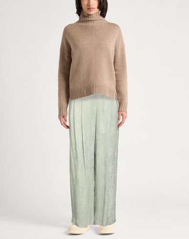 Crème Woman Pants Light green Size 6 Viscose