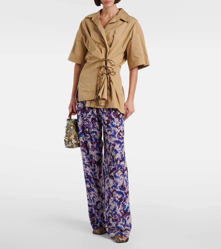 Cotton twill shirt