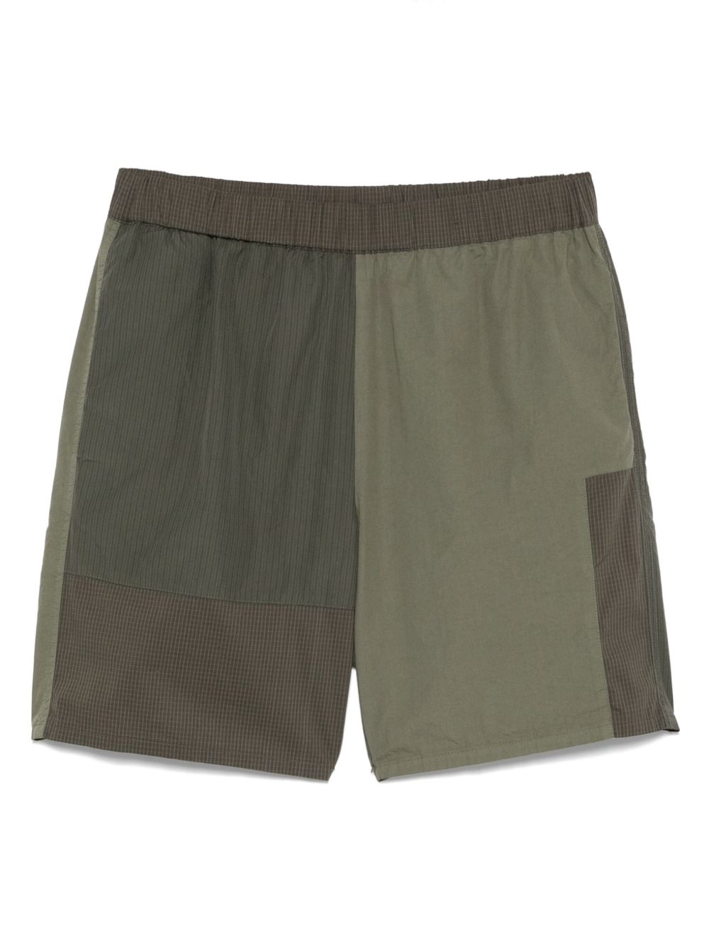 Grifoni striped shorts - Green