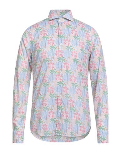 Man Shirt Pink Size 15 ¾ Cotton, Elastane