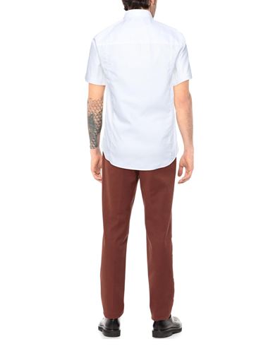 Man Shirt White Size 14 ½ Cotton, Elastane