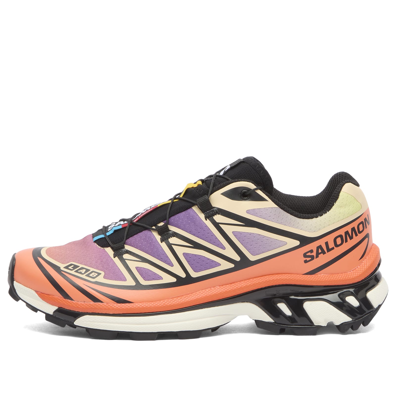 Women's XT-6 Sneaker Black/Almond Cream/Dragon Fire