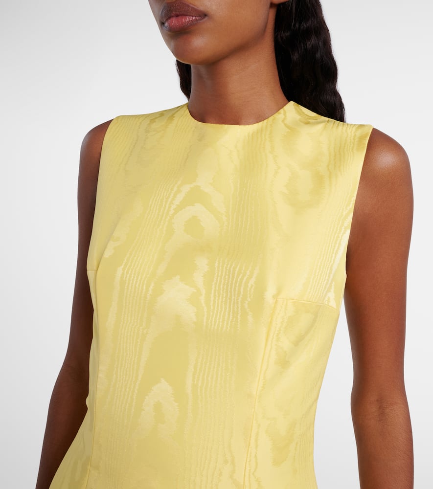 Mara moiré mikado midi dress