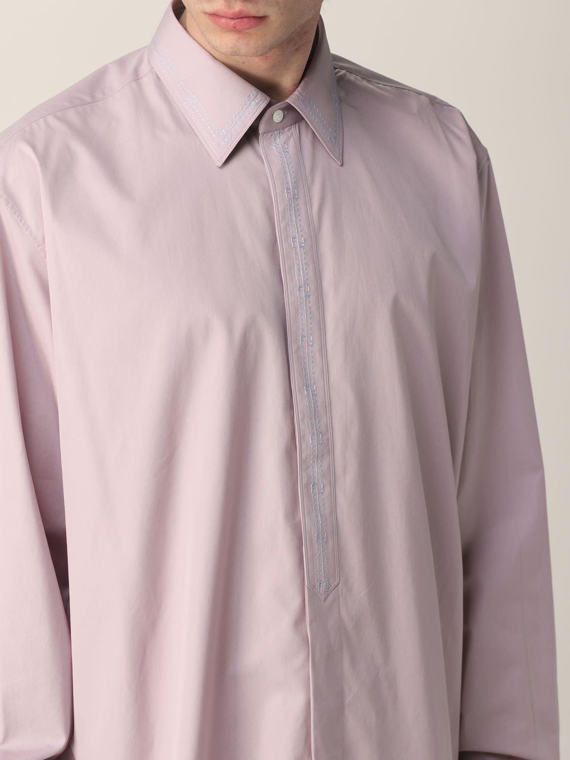 Shirt Men colour Lilac