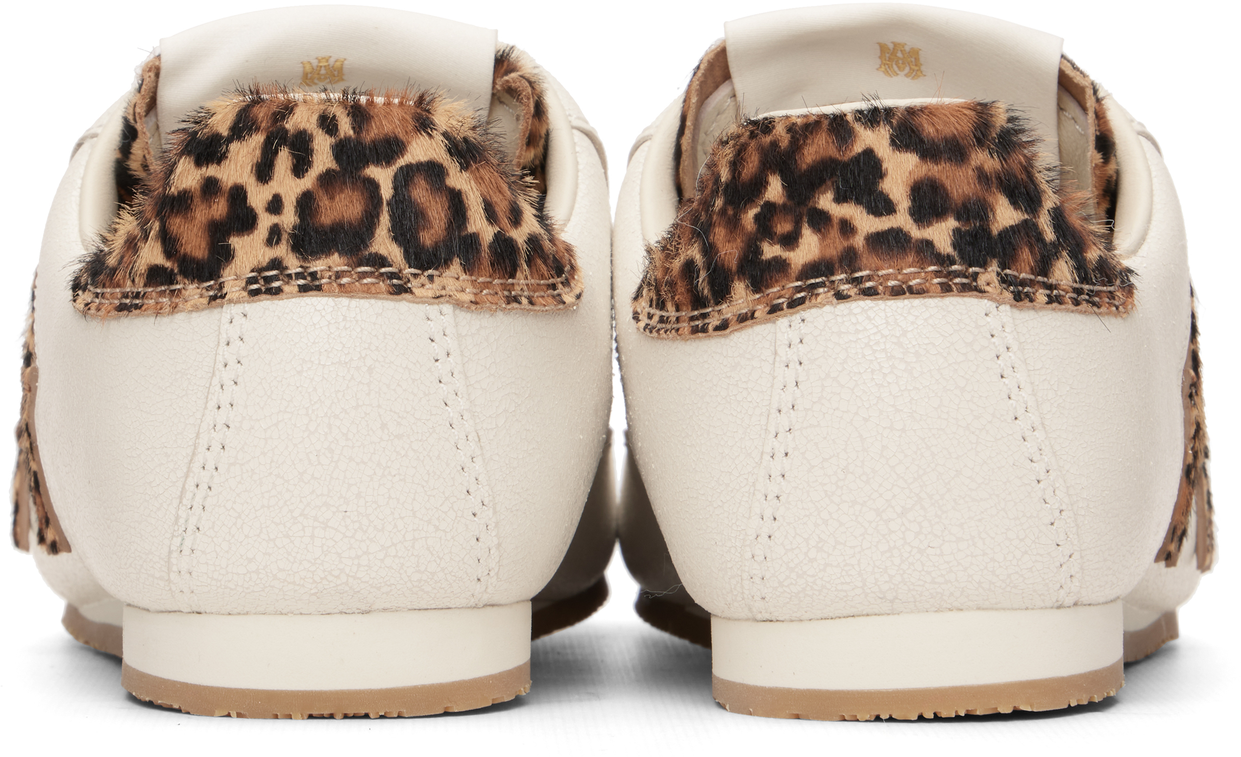 Off-White Leopard Pacific Flat Sneakers