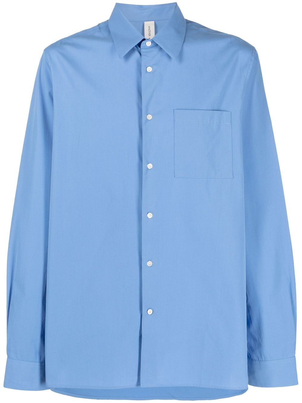 3.0 organic-cotton shirt - Blue