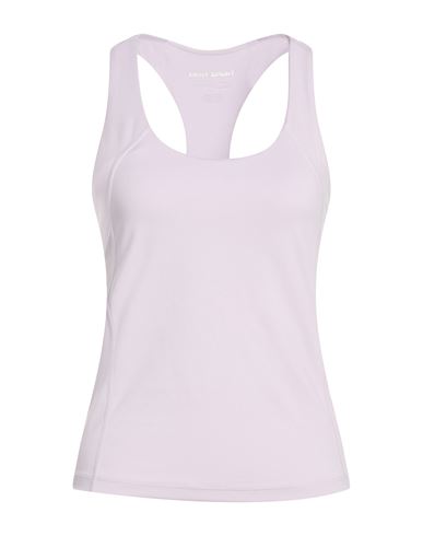 Woman Tank top Lilac Size L Polyester, Elastane