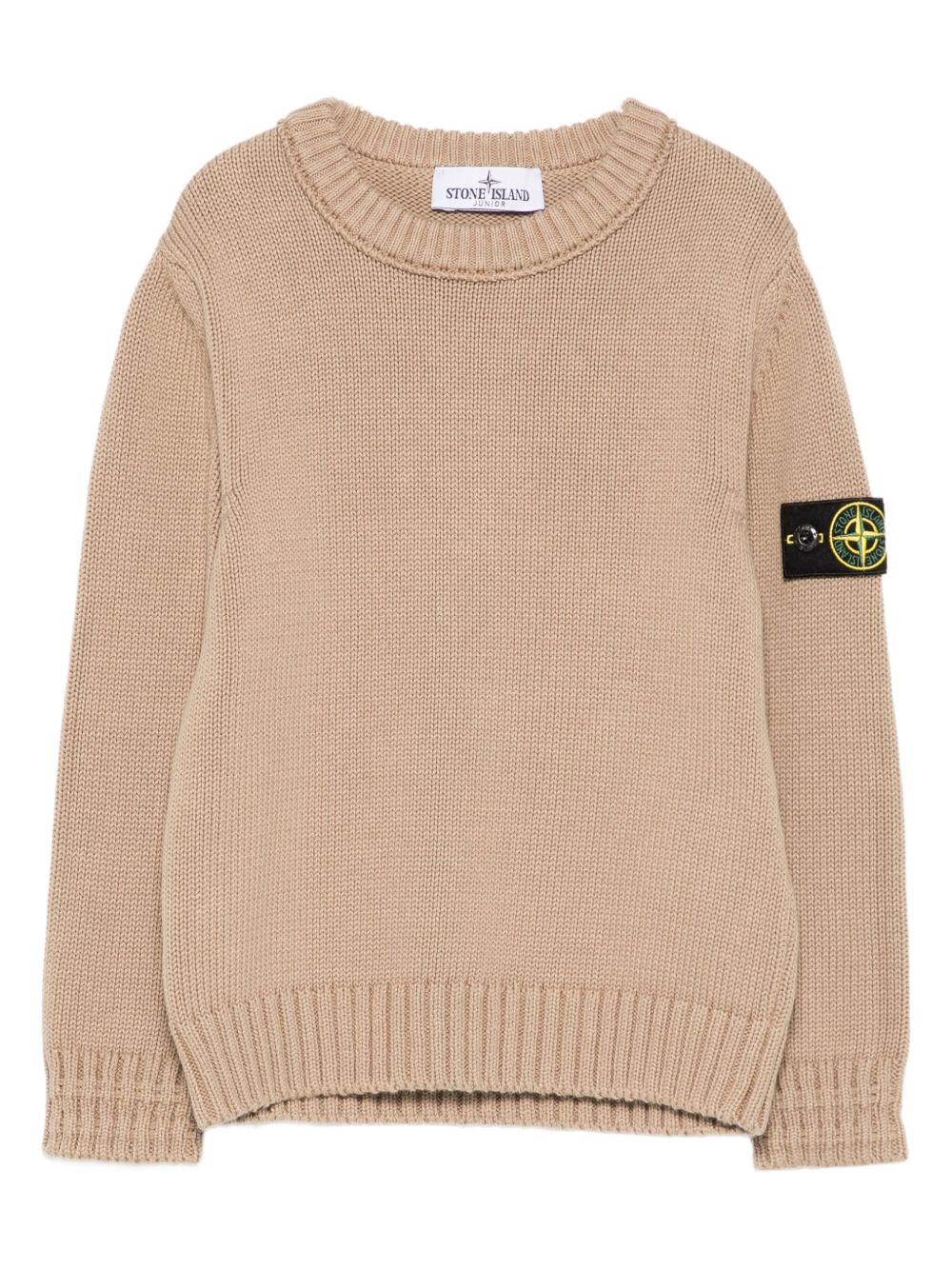 Ribbed Neck Sweater for Boys