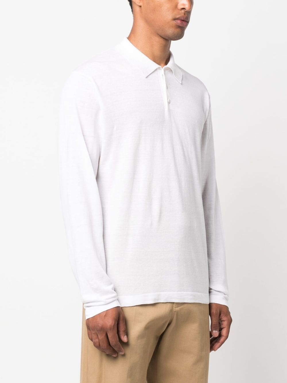 Paltò Long Sleeve Leinenmischhemd