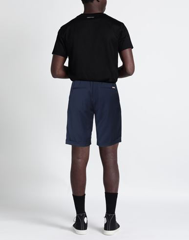 Man Shorts & Bermuda Shorts Midnight blue Size 38 Polyester, Viscose, Elastane