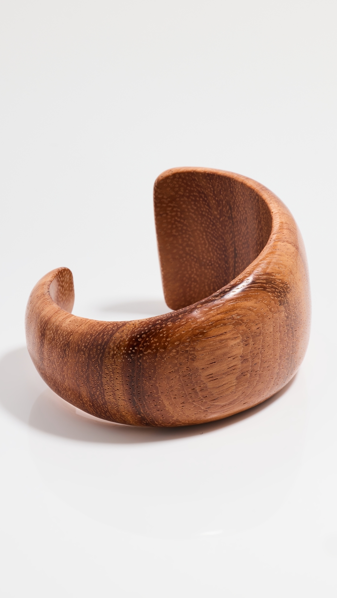 Wood Bracelet Burnt Henna T2