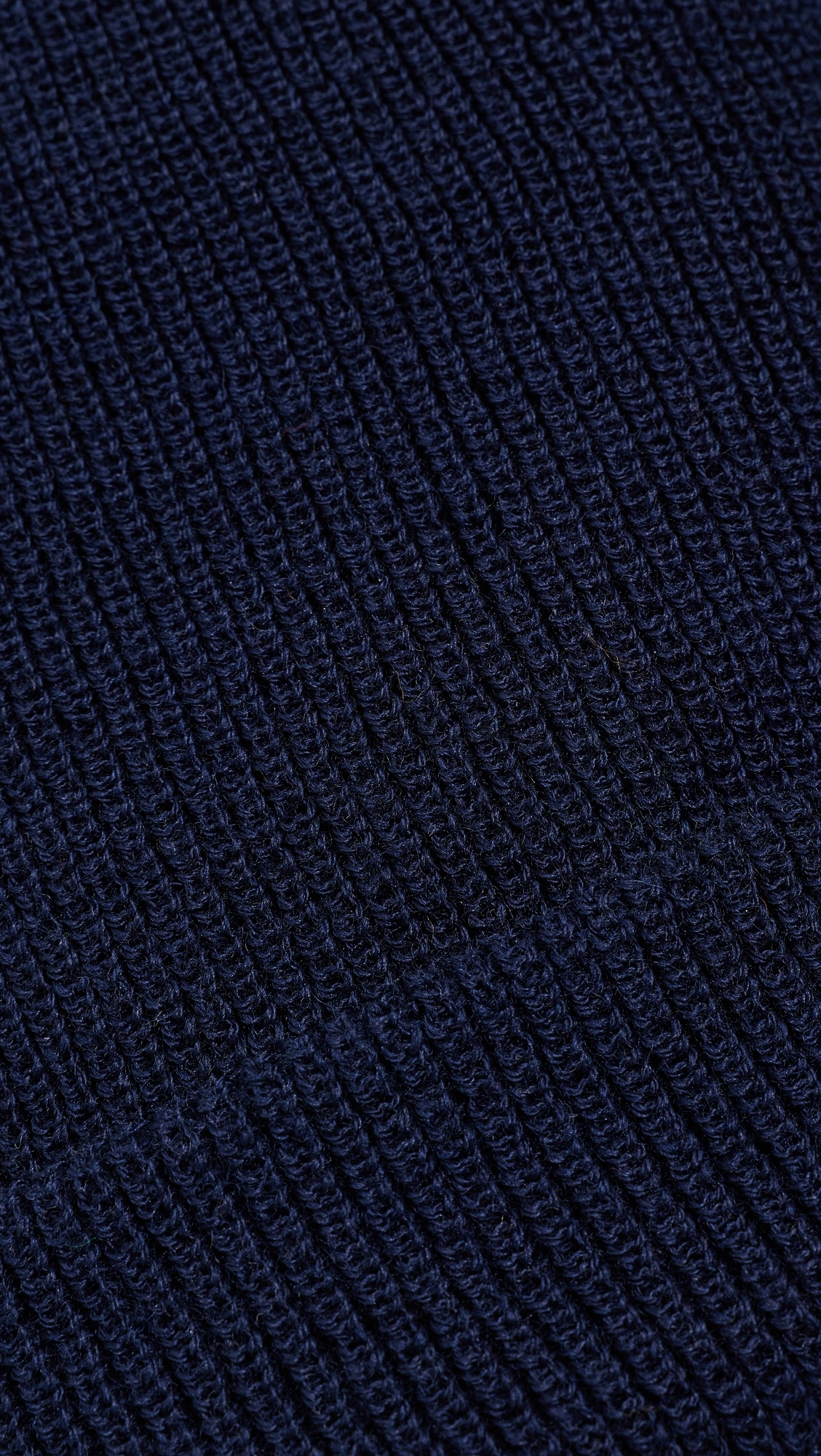 Wool Beanie Navy One Size