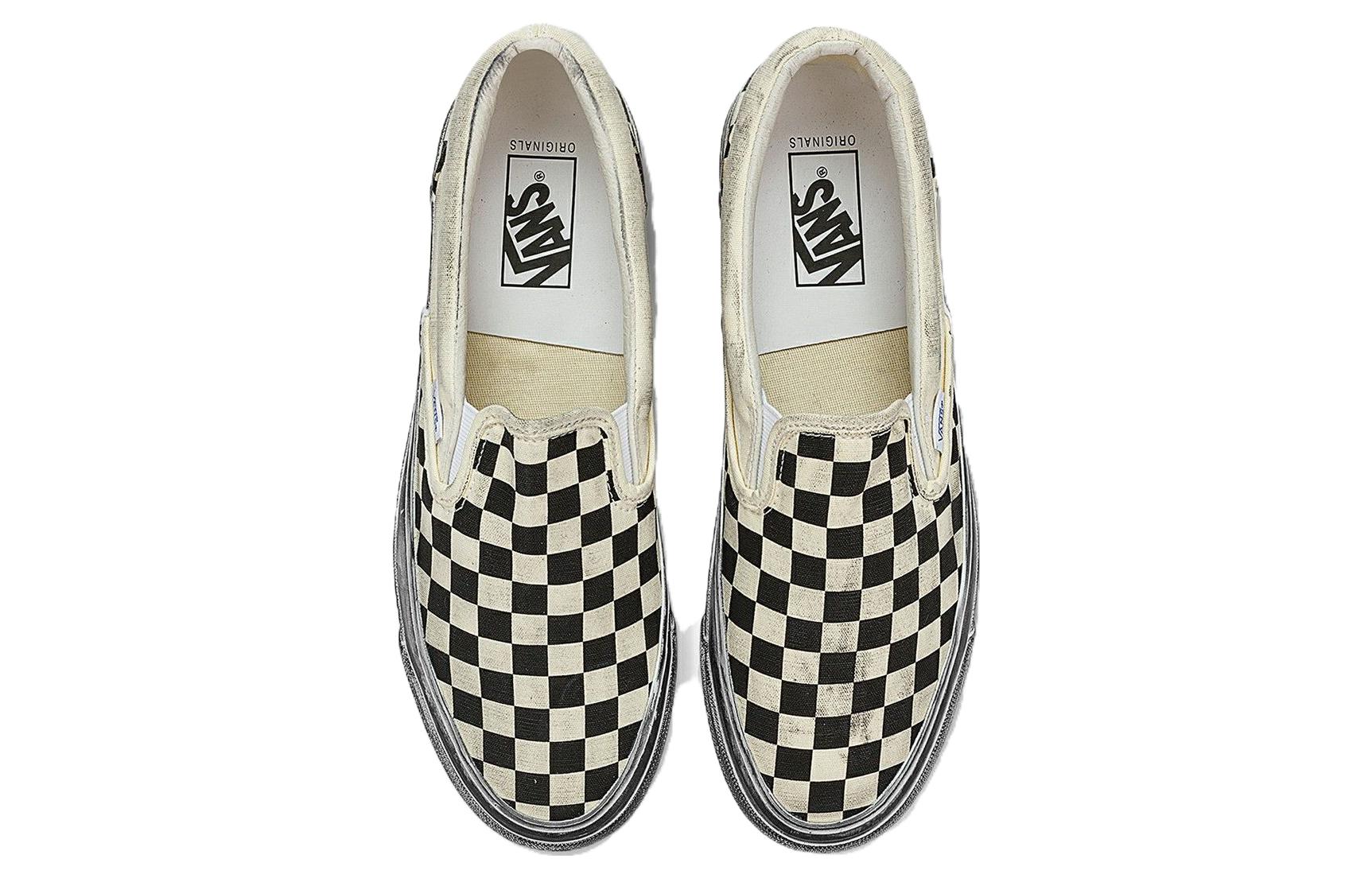 OG Classic Slip-On LX 'Stressed - Black Checkerboard'
