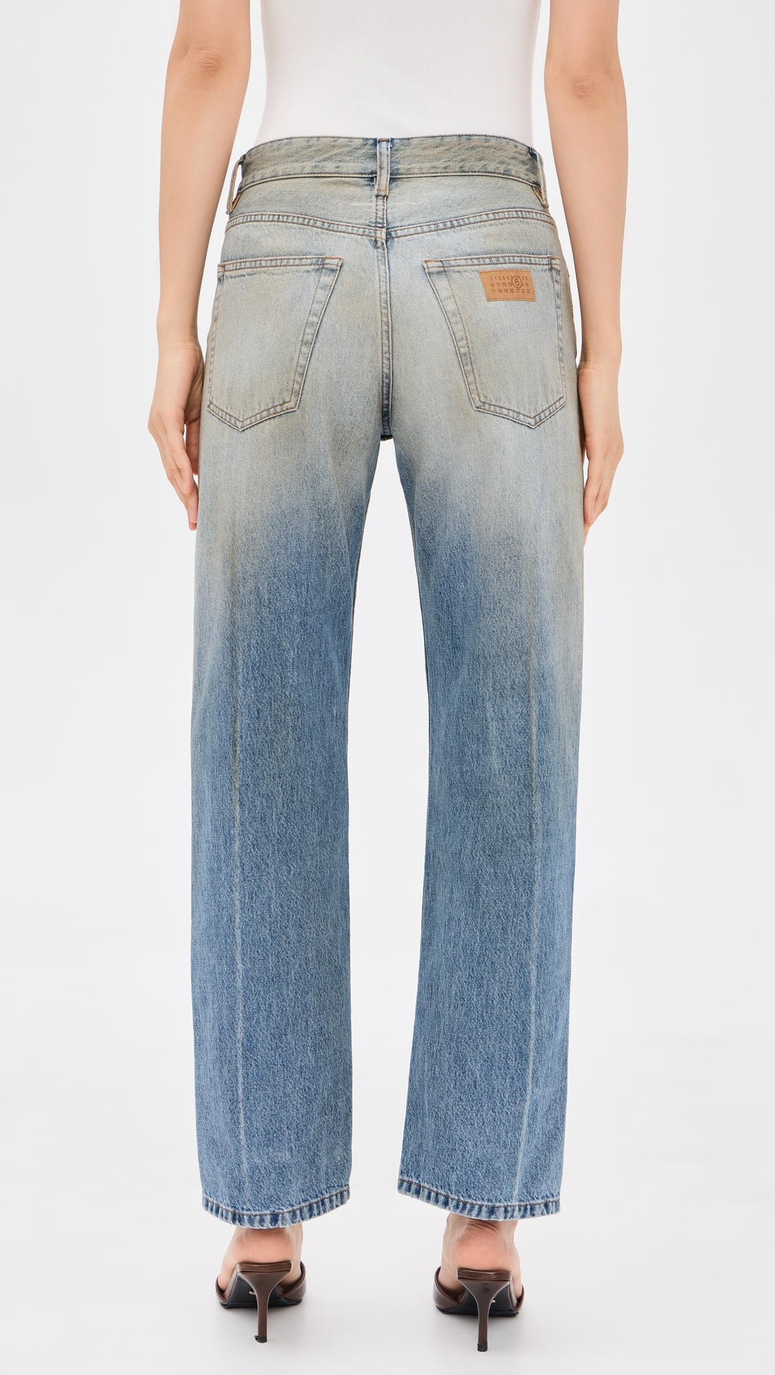 Five Pocket Jeans Medium Blue