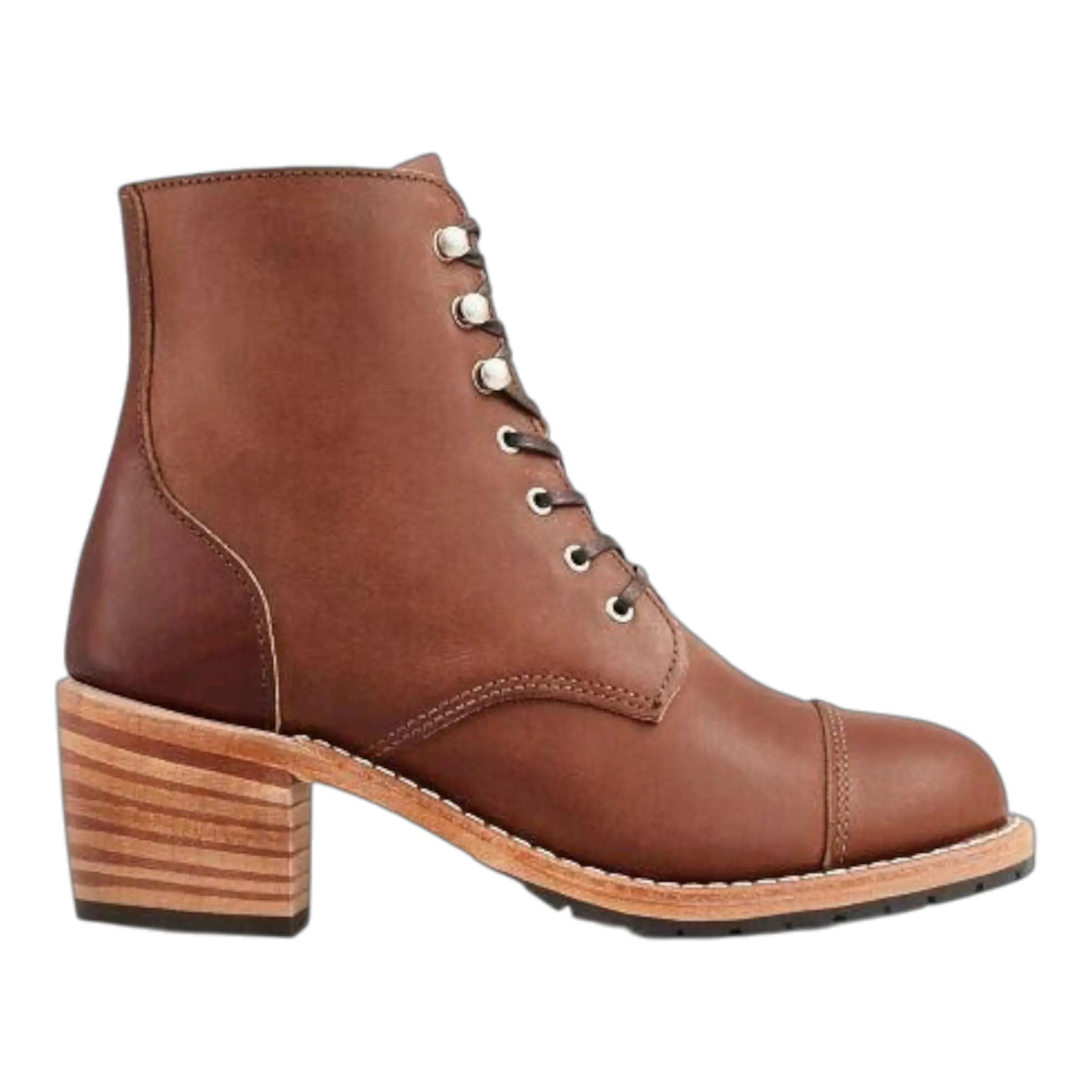 Heritage Eileen Women Boots Amber Harness Leather