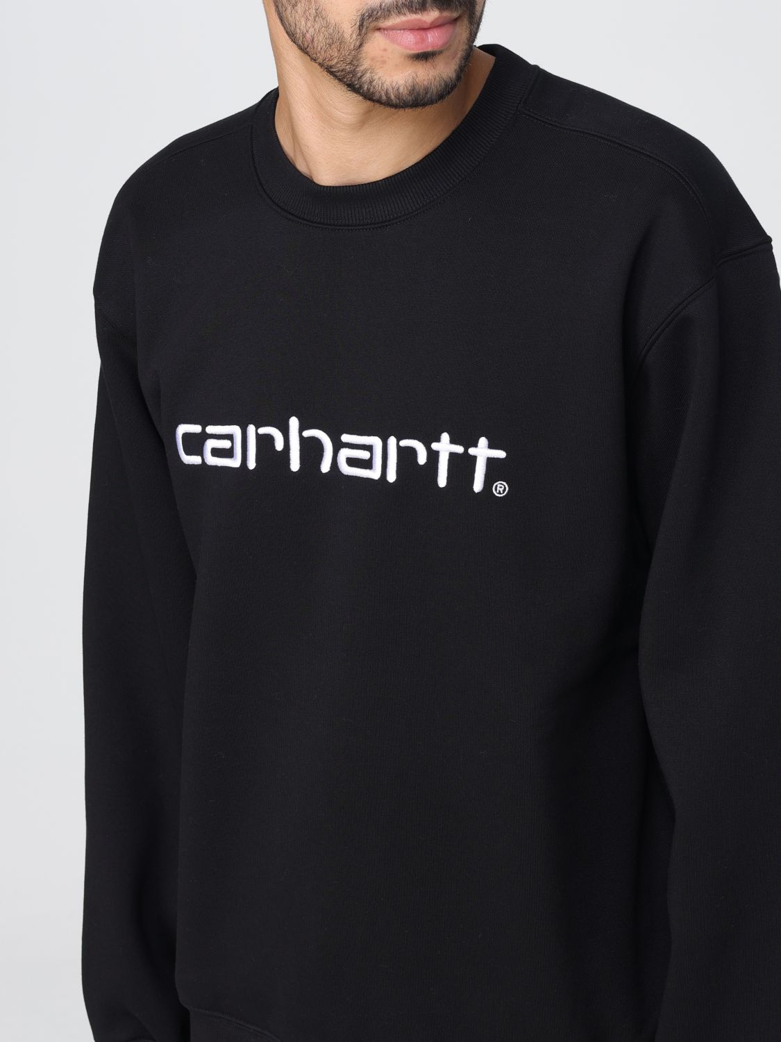 Sweatshirt Men color Black