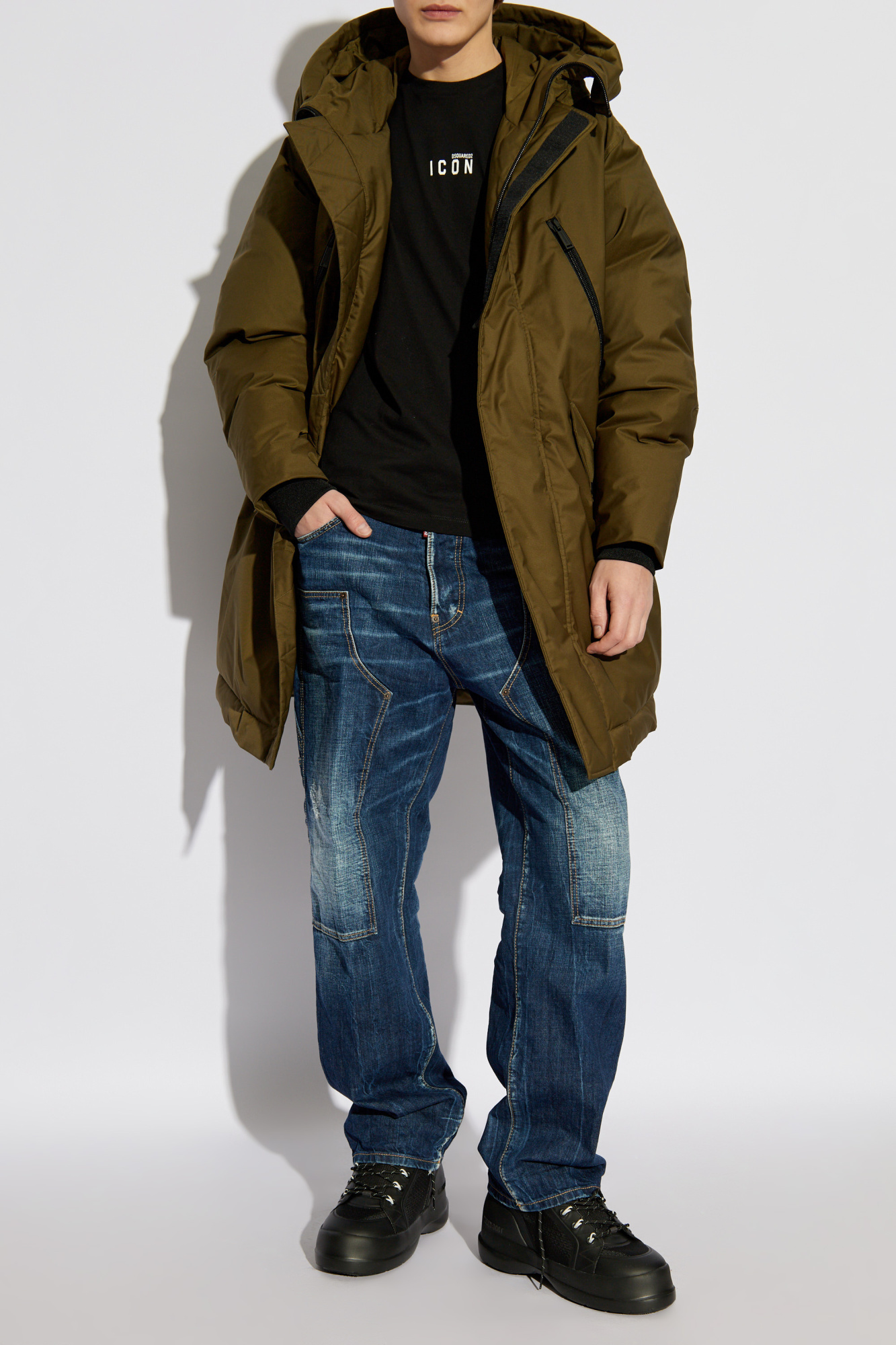 Jeans 'Loose', Men's, Navy Blue