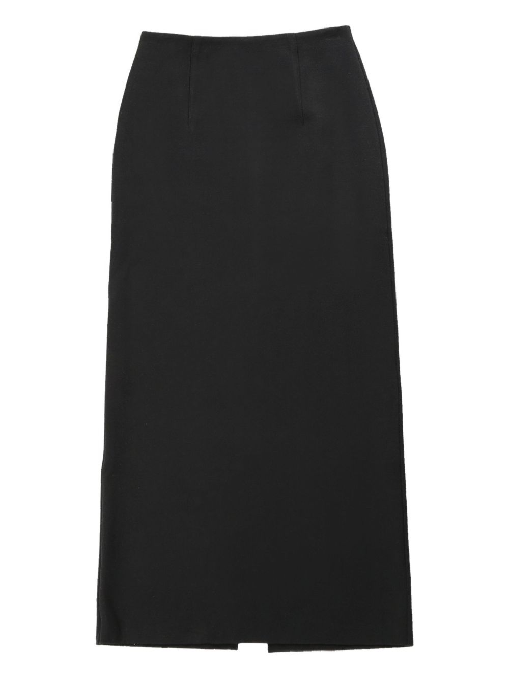 Auralee high-waisted midi skirt - Black