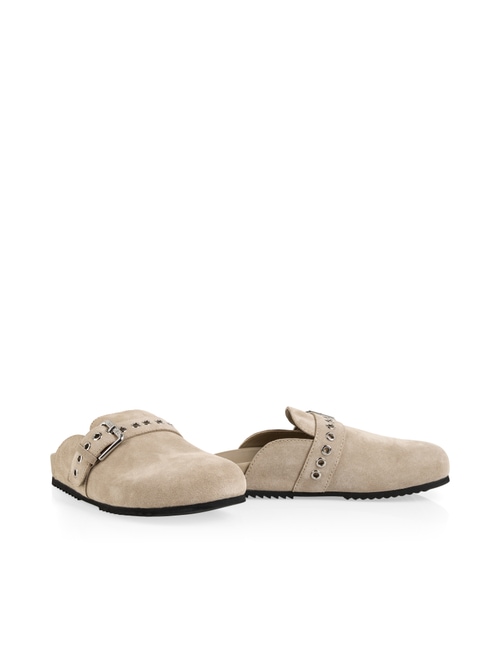 Marc Cain Leather slip-ons, white, 36 G