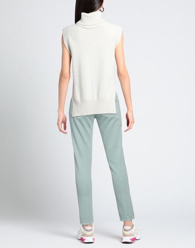 Woman Denim pants Light green