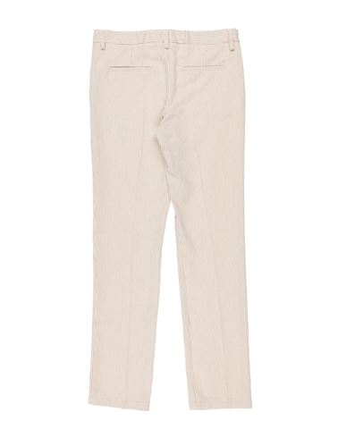 Kid Boy Pants Ivory Size 15 Cotton, Viscose, Polyester