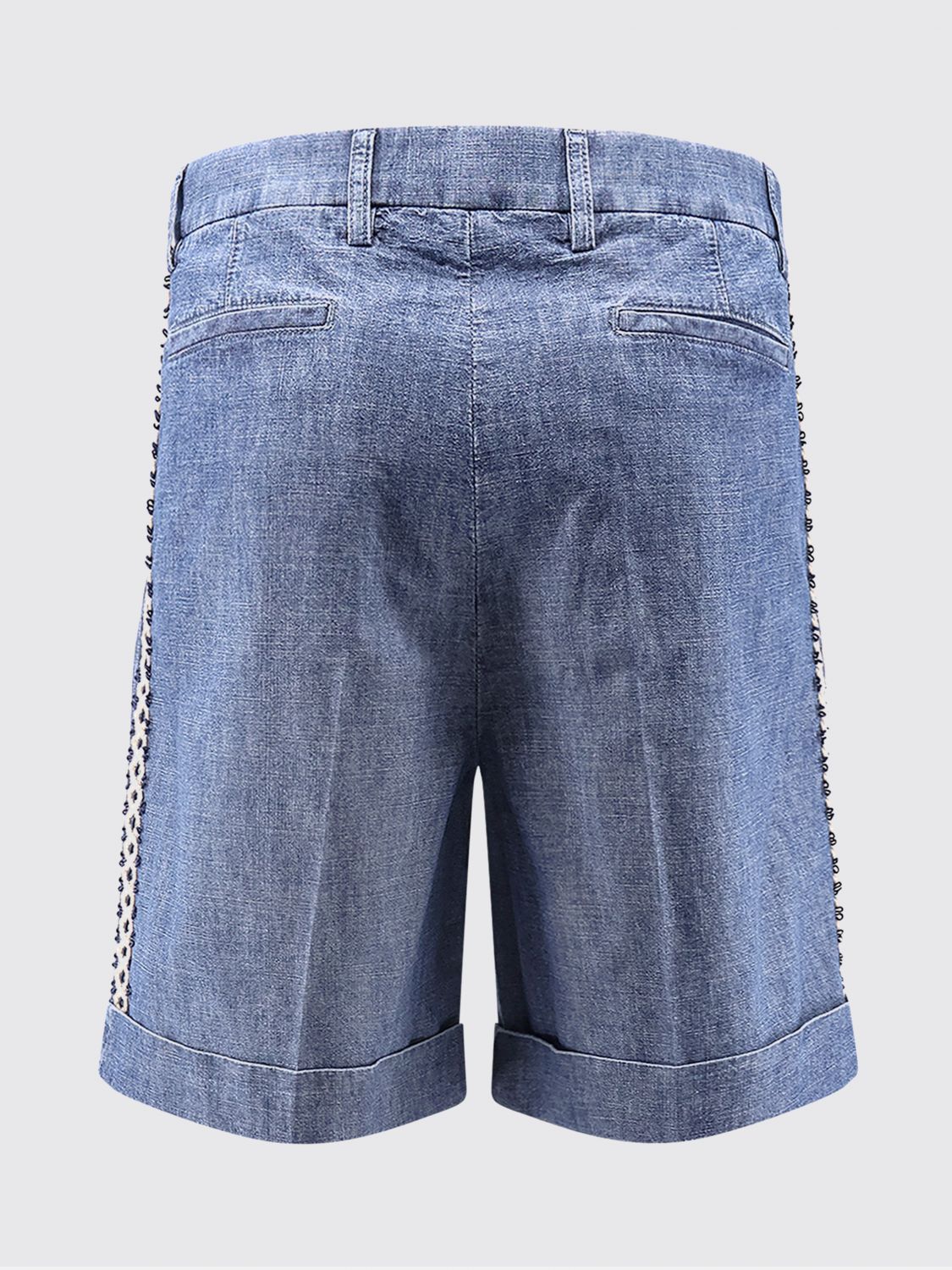 Shorts Men color Gnawed Blue